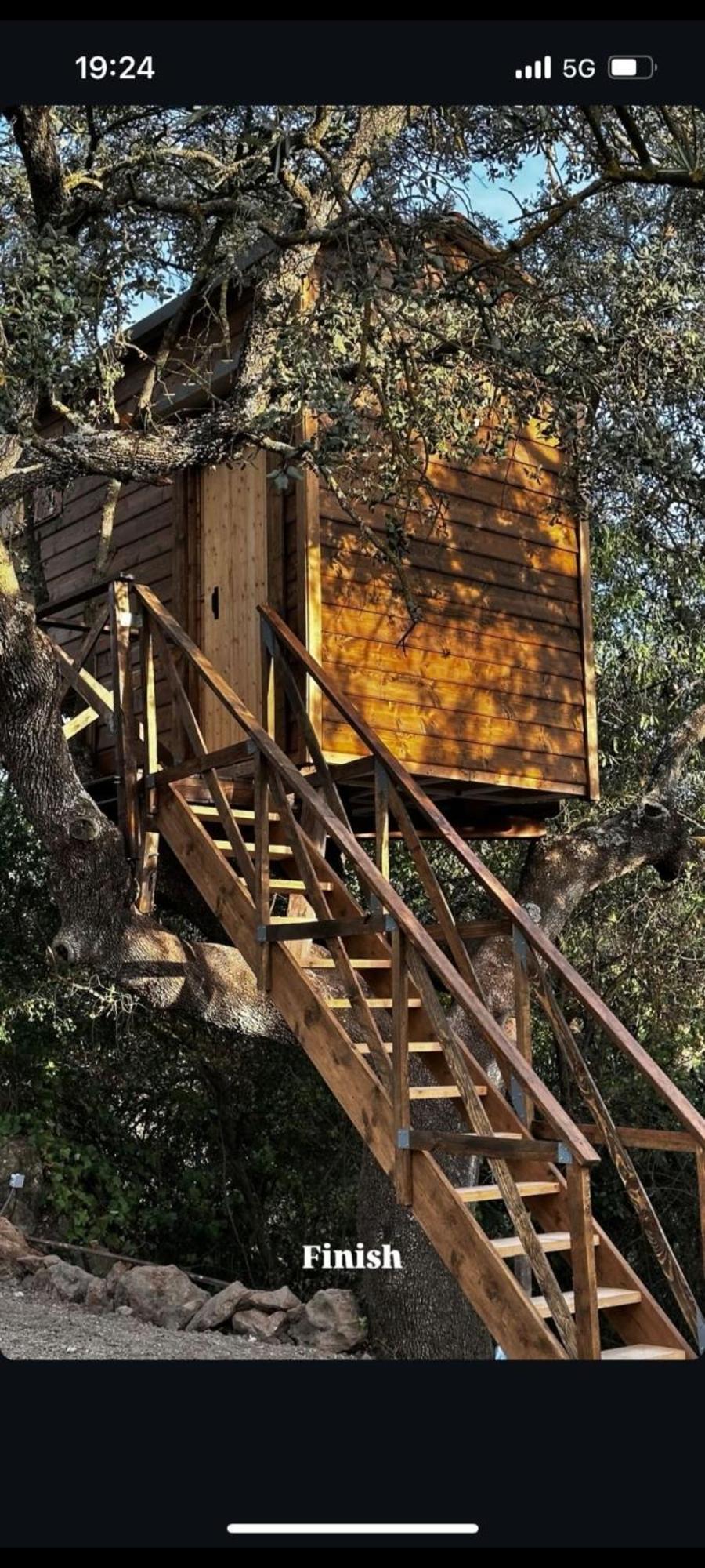 Cabana Del Arbol Lavagarural Villanueva del Rosario Kültér fotó